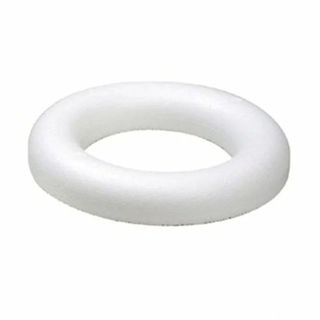 Styropor ring - 17cm plat