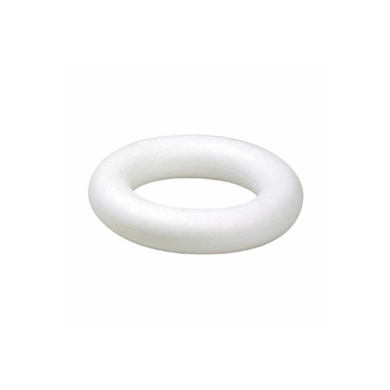 Styropor ring - 12cm rond