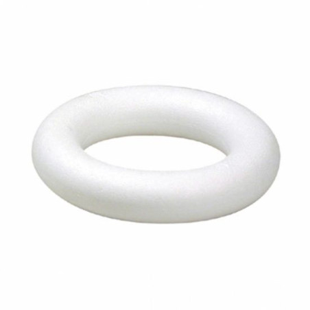 Styropor ring - 12cm rond