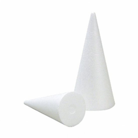 Styropor kegel - 20cm