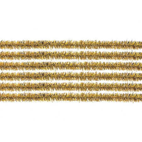 Chenilledraad goud
