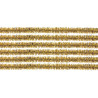 Chenilledraad goud