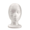 Styropor hoofd meisje 28cm