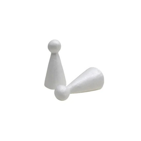 Styropor kegel 10cm