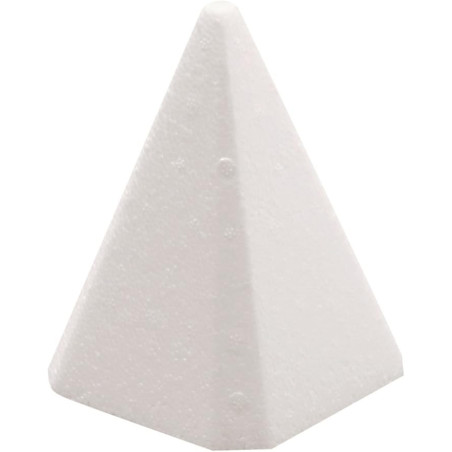 Styropor pyramide 12cm