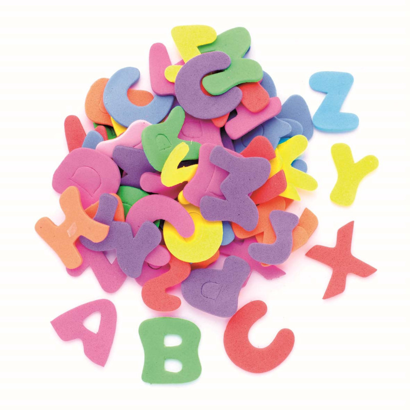 Hobbyrubber letters