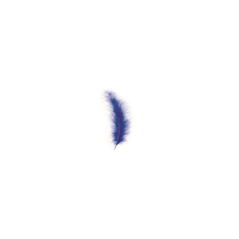 Marabu-veren blauw