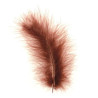 Marabu-veren bruin