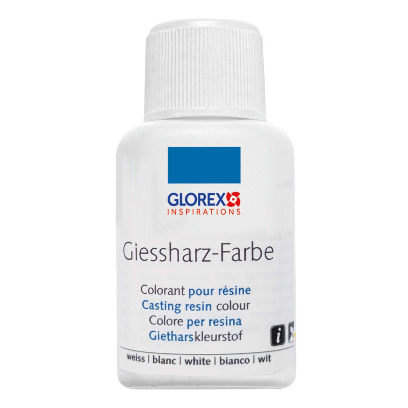 Giethars kleurstof wit