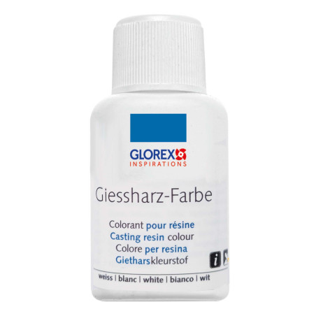 Giethars kleurstof wit