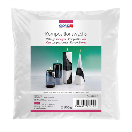 Compositiewas 500g
