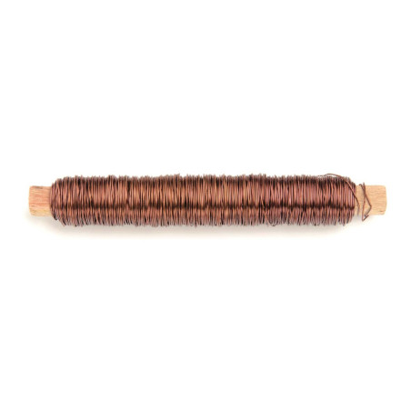 Wikkeldraad Ø 0,5mm bruin
