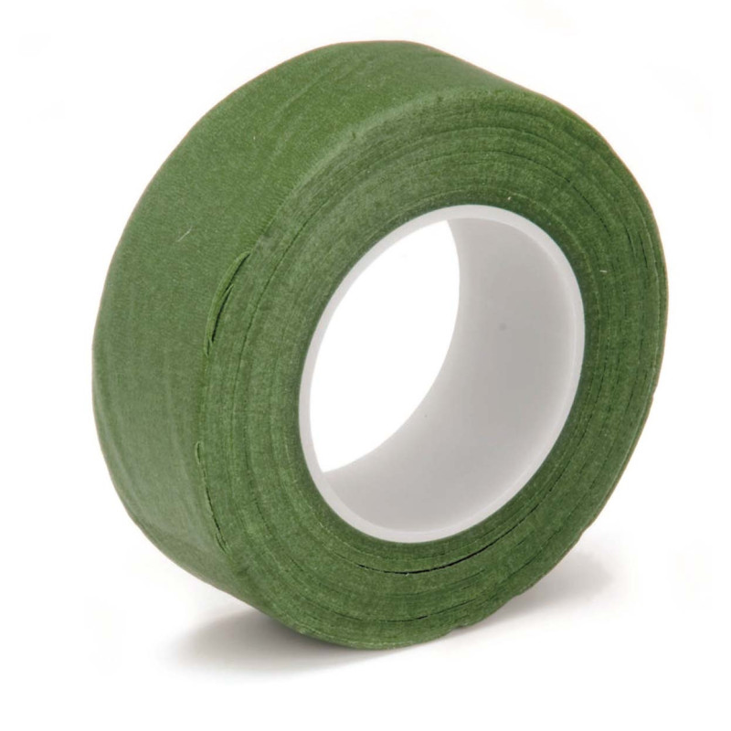 Flora wikkelband groen 2,5cm