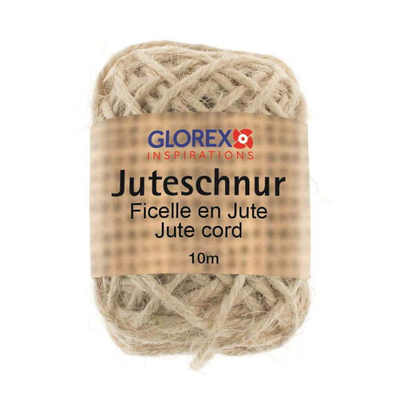 Jutetouw beige