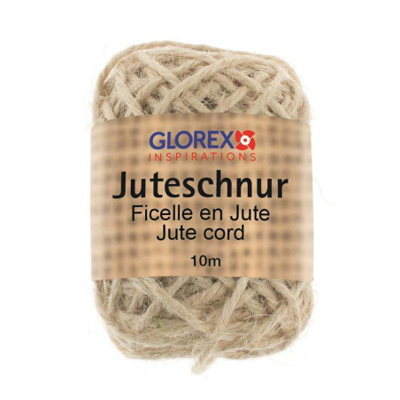 Jutetouw beige