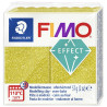Fimo effect glitter goud