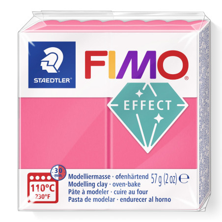 Fimo effect transparant rood