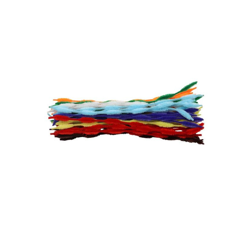 Chenilledraad assorti wave