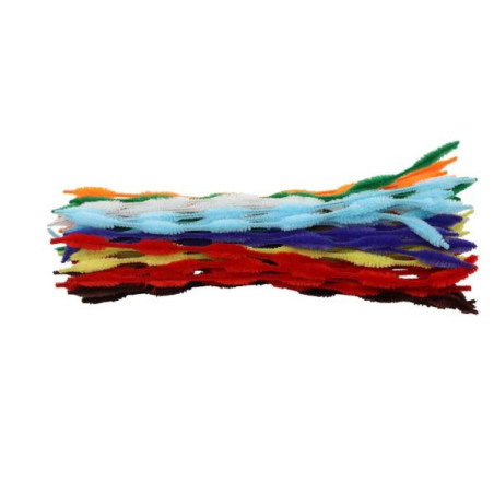 Chenilledraad assorti wave