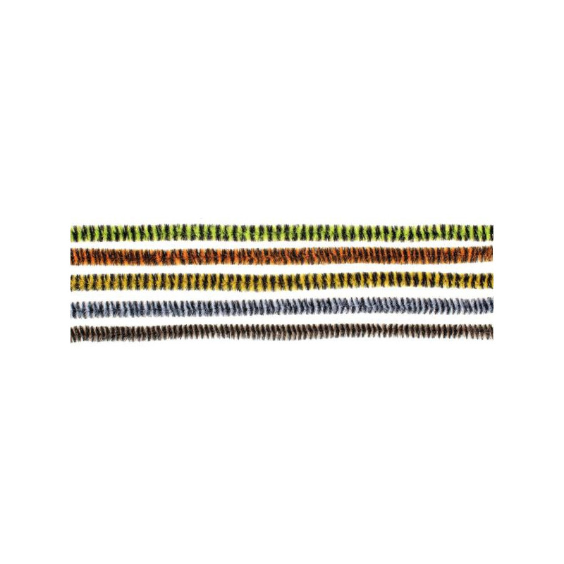 Chenilledraad bicolor mix