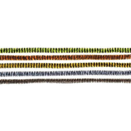 Chenilledraad bicolor mix
