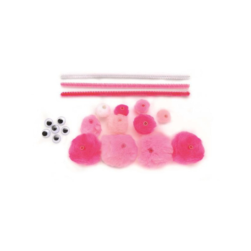 Hobbyset basic roze tinten