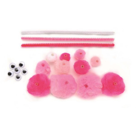 Hobbyset basic roze tinten
