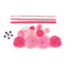 Hobbyset basic roze tinten