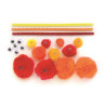 Hobbyset basic rode tinten