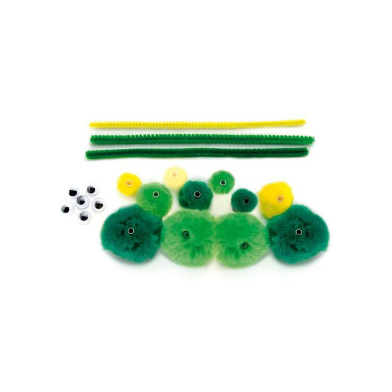 Hobbyset basic groene tinten