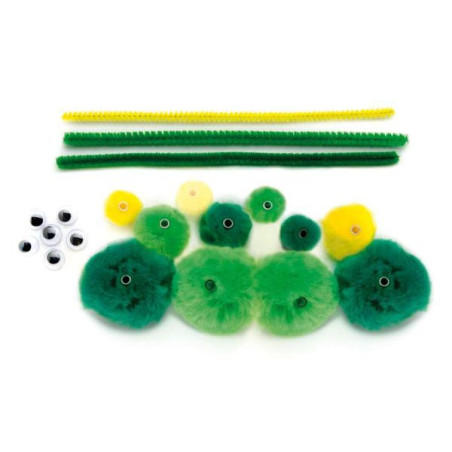 Hobbyset basic groene tinten