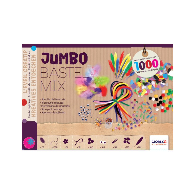 Jumbo knutsel mix box
