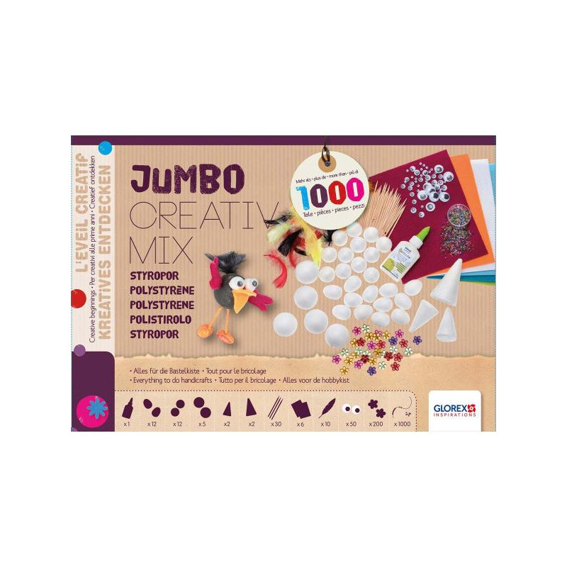 Jumbo creatief mix stropor