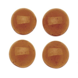 Glas-nuggets bruin