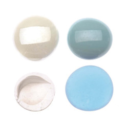 Glas-nuggets blauwe mix