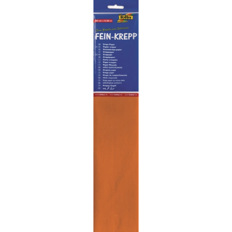 Crêpepapier  oranje