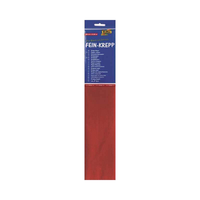 Crêpepapier  rood