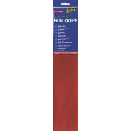 Crêpepapier  rood
