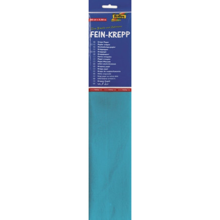 Crêpepapier  lichtblauw