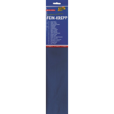 Crêpepapier  donkerblauw
