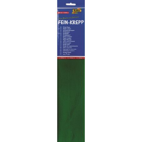 Crêpepapier  mosgroen