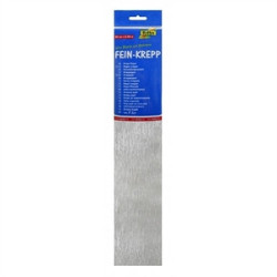 Crêpepapier zilver