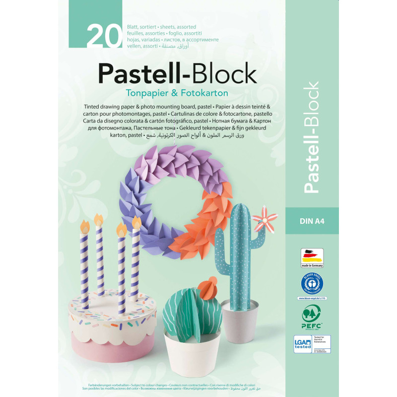 Pastelblok A4