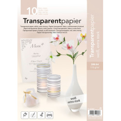 Transparantblok A4 115g/m2