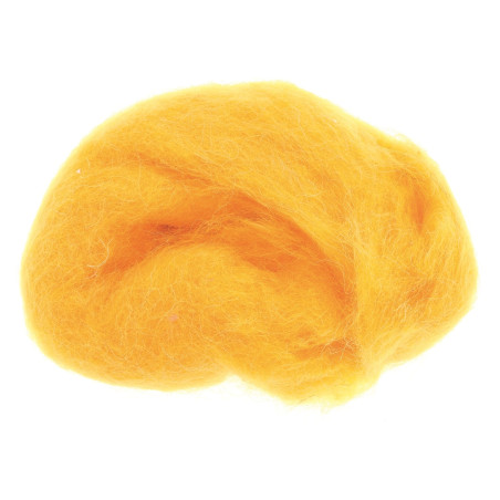 Schapenwol  100% goudgeel