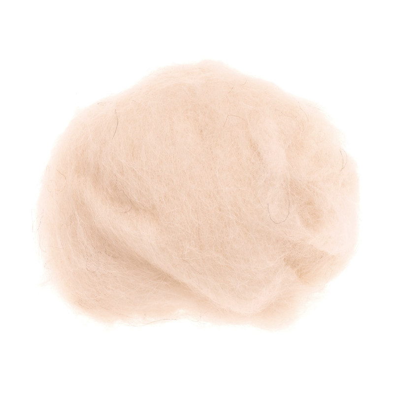 Schapenwol  100% beige