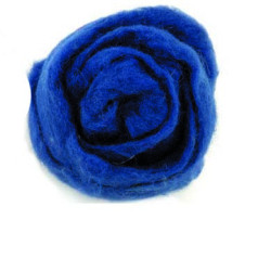 Schapenwol  100% donkerblauw