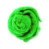 Schapenwol  100% lichtgroen