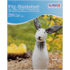 Vilt creatiefset haas