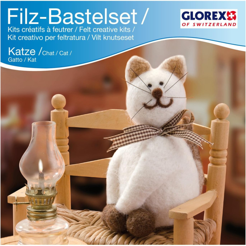 Vilt creatiefset kat